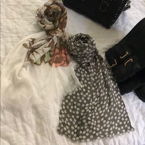 Two super soft scarves